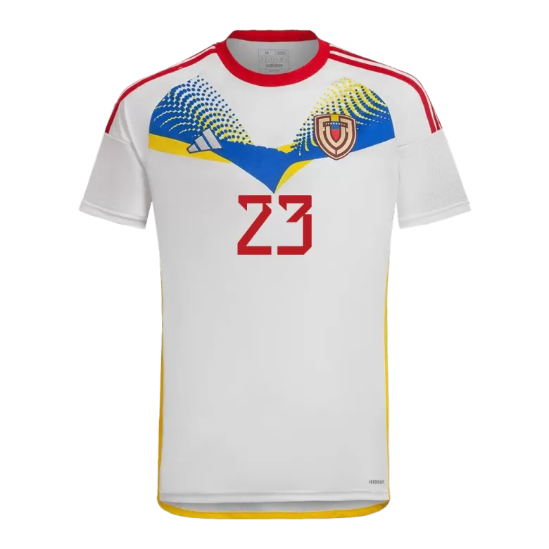 RONDÓN #23 Venezuela Soccer Jersey Away Custom Shirt 2024 - bestsoccerstore