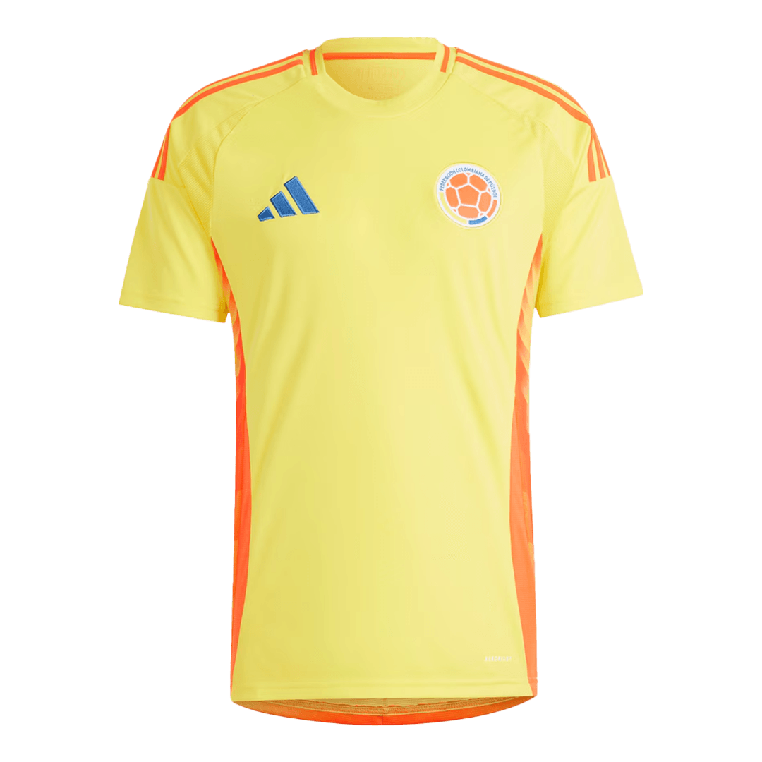 Colombia Soccer Jersey Home Custom Shirt - bestsoccerstore