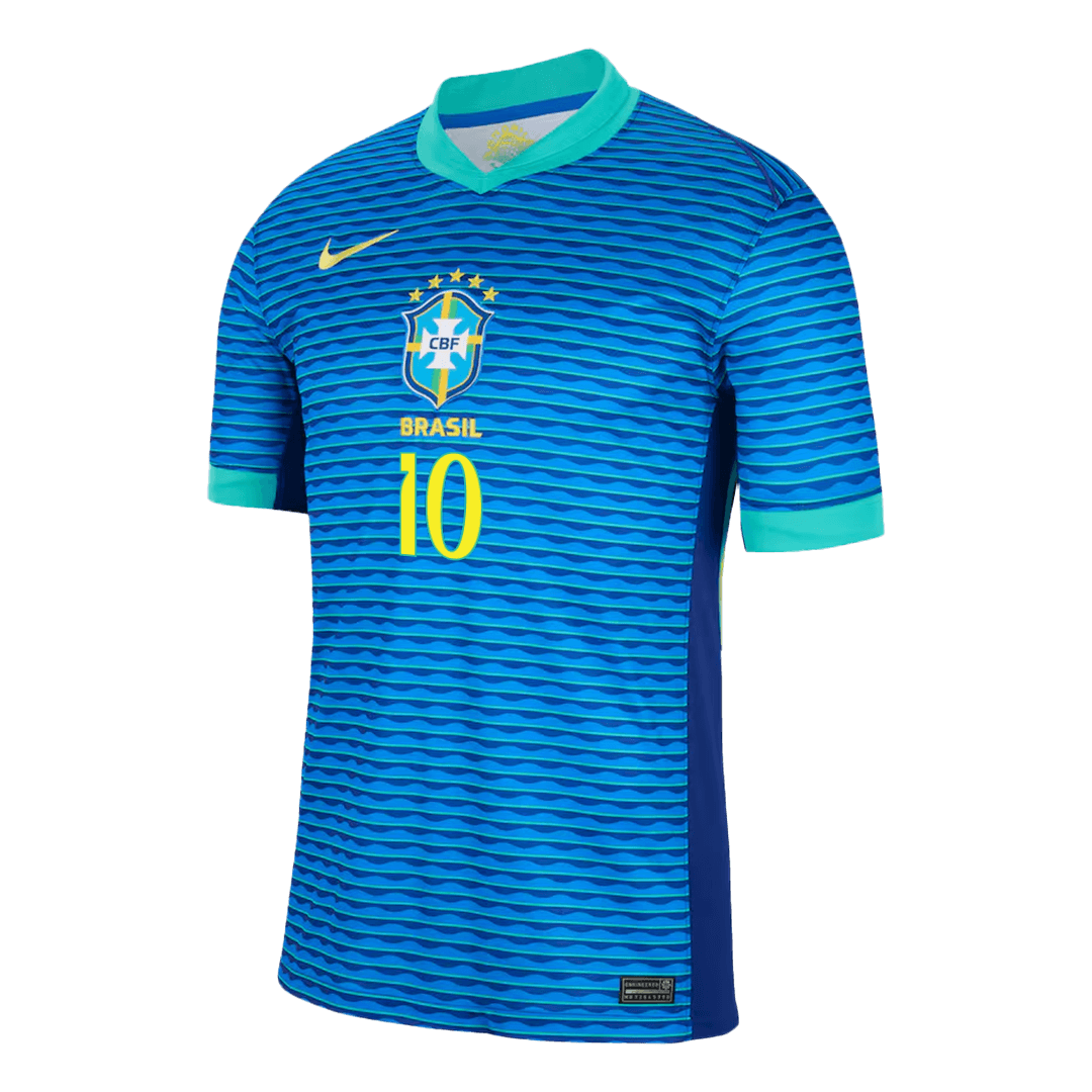 RODRYGO #10 Brazil Soccer Jersey Away Custom Shirt