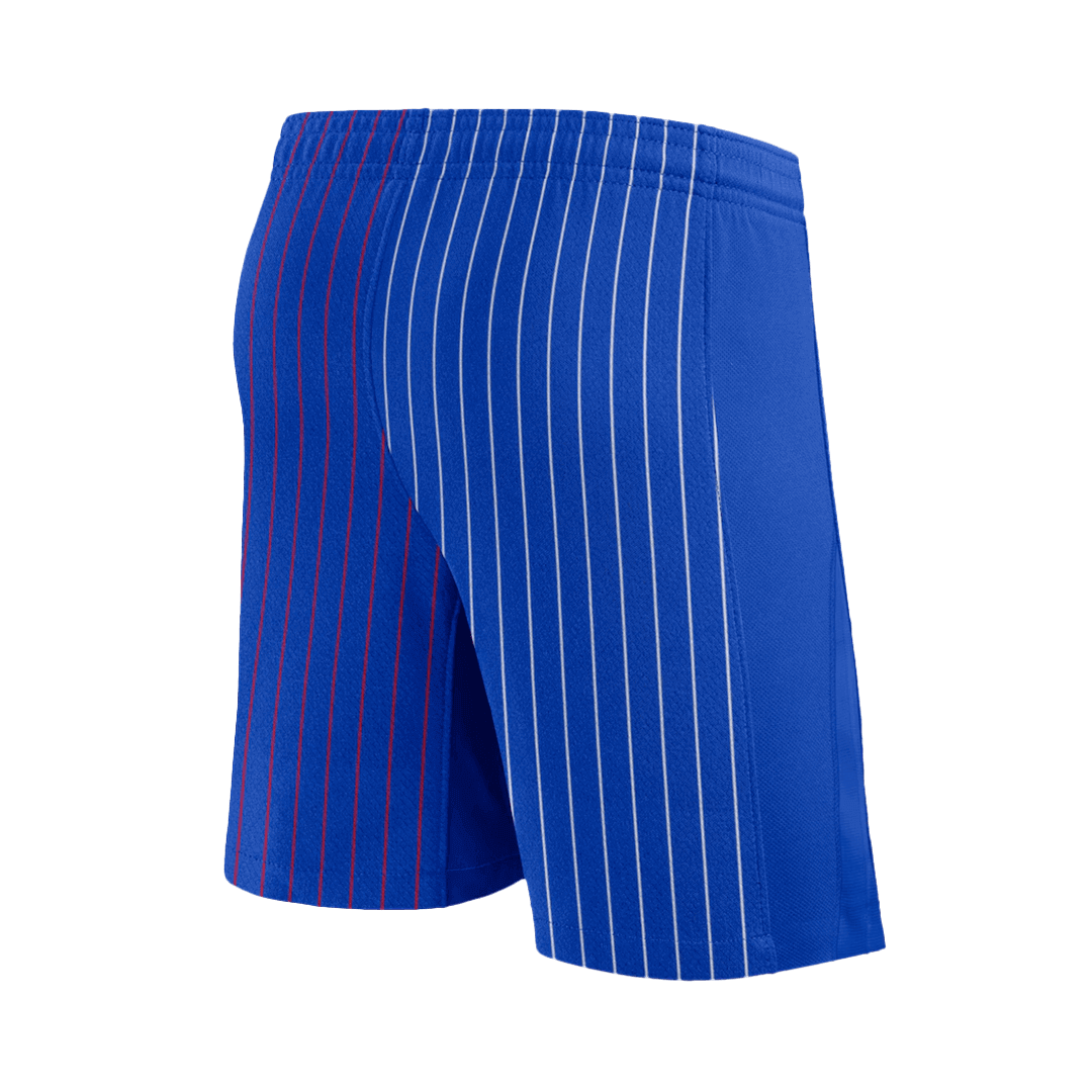 France Soccer Shorts Custom Away