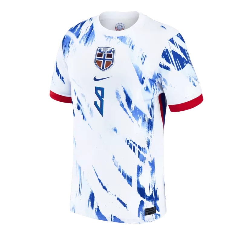 HAALAND #9 Norway Soccer Jersey Away Shirt 2024 - bestsoccerstore