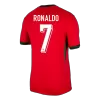 RONALDO #7 Portugal Soccer Jersey Home Custom Shirt 2024 - bestsoccerstore
