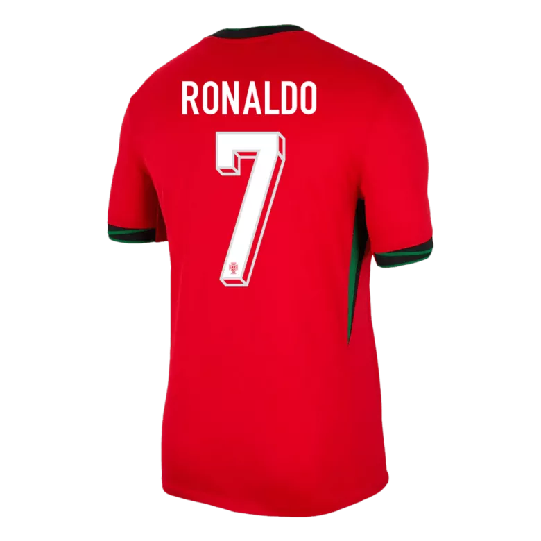 RONALDO #7 Portugal Home Soccer Jersey Euro 2024-Plus Size - bestsoccerstore