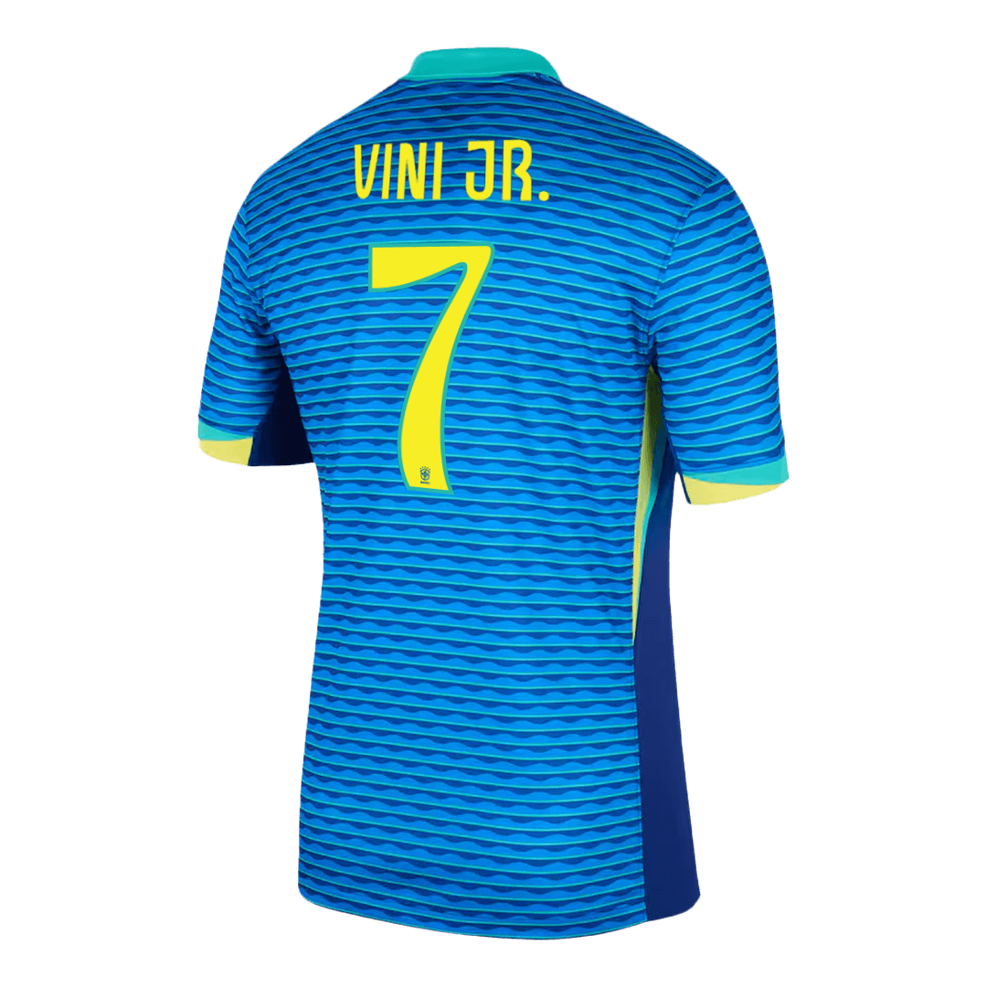 VINI JR. #7 Brazil Soccer Jersey Away Custom Shirt