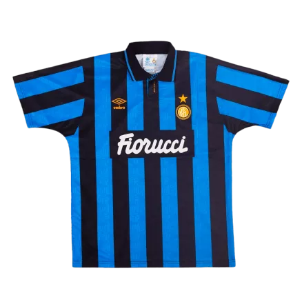 Inter Milan Soccer Jersey Home Shirt 1992/93 - bestsoccerstore