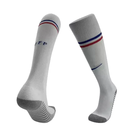 Kid's France Soccer Away Socks 2024 - bestsoccerstore