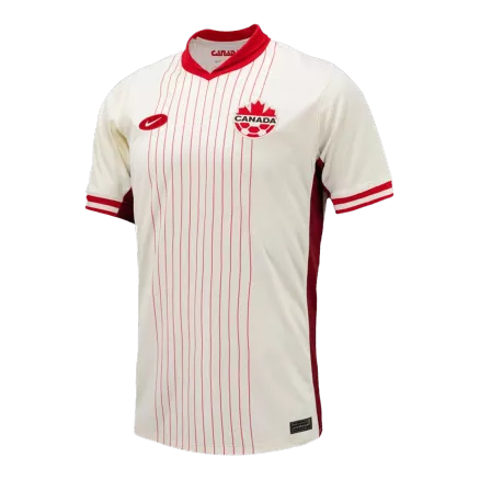 Canada Soccer Jersey Away Custom Shirt 2024 - bestsoccerstore
