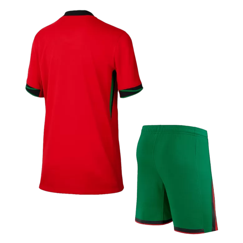 Kids Portugal Custom Home Soccer Kits 2024 - bestsoccerstore