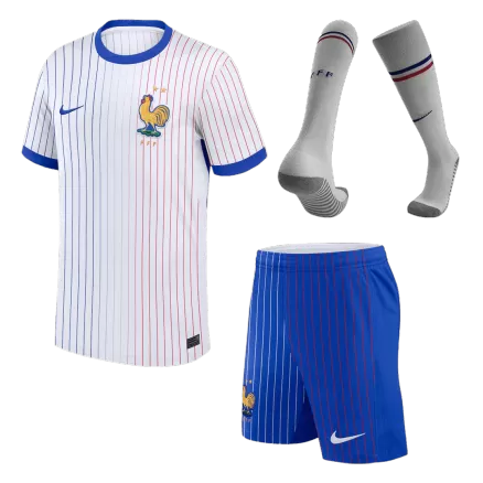 France Away Custom Full Soccer Kit 2024 - bestsoccerstore