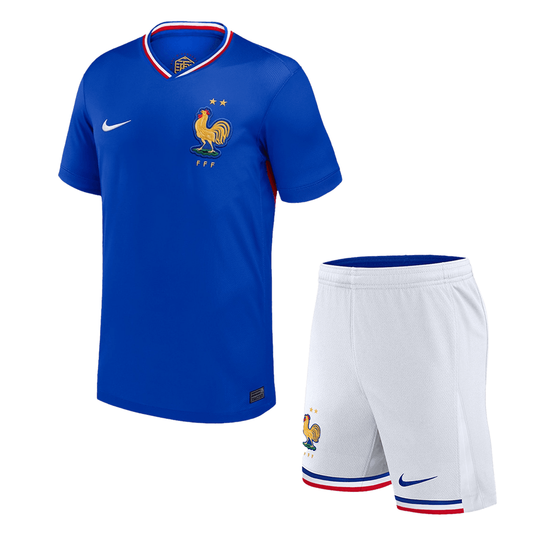France Home Soccer Uniform Kits - bestsoccerstore
