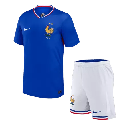 Kids France Custom Home Soccer Kits 2024 - bestsoccerstore