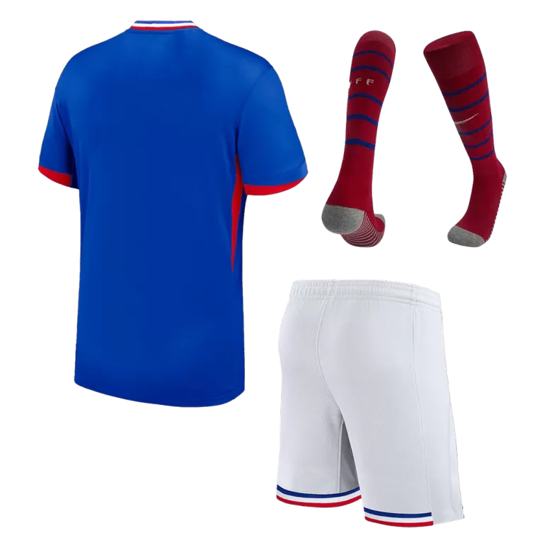 Kids France Custom Euro Home Full Soccer Kits2024 - bestsoccerstore