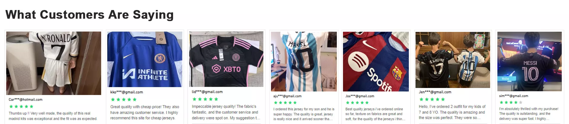 What Customers Are Saying - bestsoccerstore