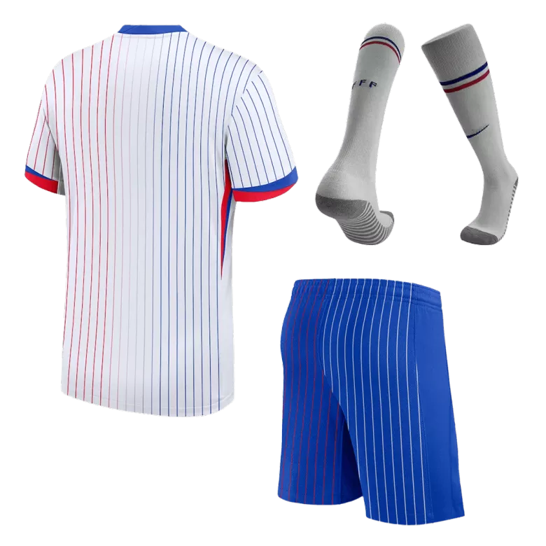 Kids France Euro Custom Away Full Soccer Kits2024 - bestsoccerstore