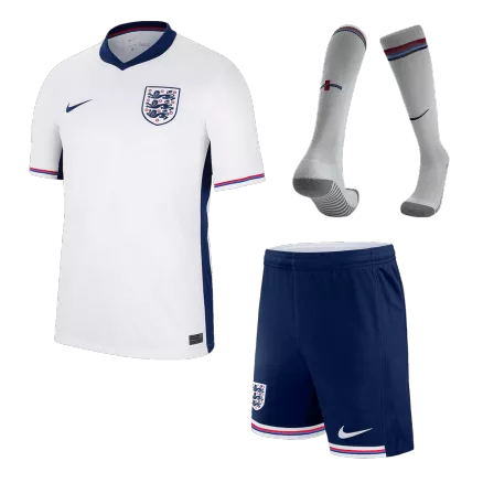 England Home Soccer Uniform Kits 2024 - bestsoccerstore