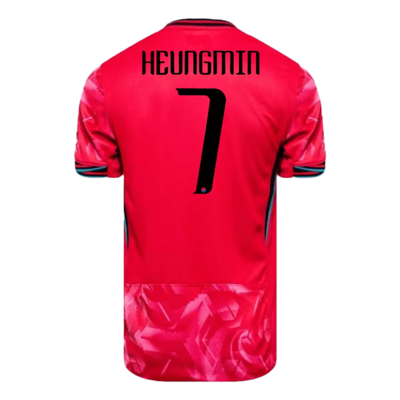 HEUNGMIN #7 South Korea Soccer Jersey Home Custom Shirt 2024 - bestsoccerstore