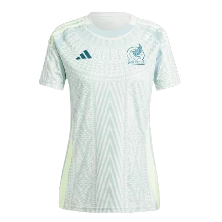 Women's Mexico Soccer Jersey Away Custom Shirt 2024 - bestsoccerstore
