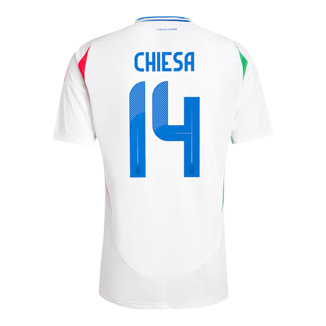 CHIESA #14 Italy Soccer Jersey Away Custom Shirt