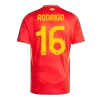 Spain Jersey Custom RODRIGO #16 Soccer Jersey Home 2024 - bestsoccerstore