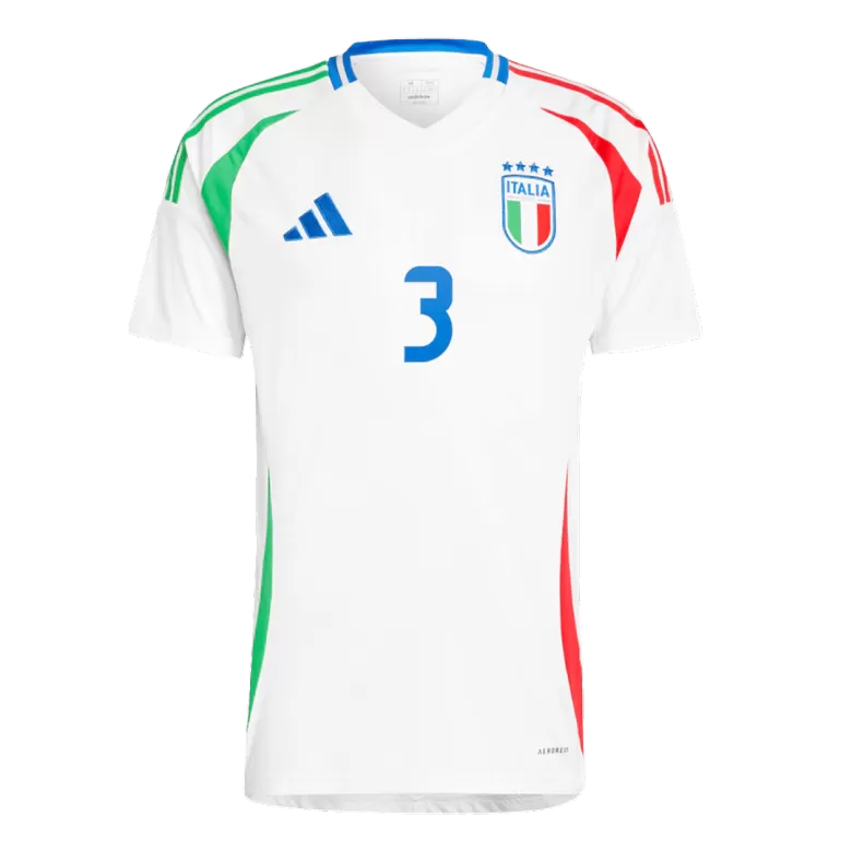 DIMARCO #3 Italy Soccer Jersey Away Custom Shirt 2024 - bestsoccerstore