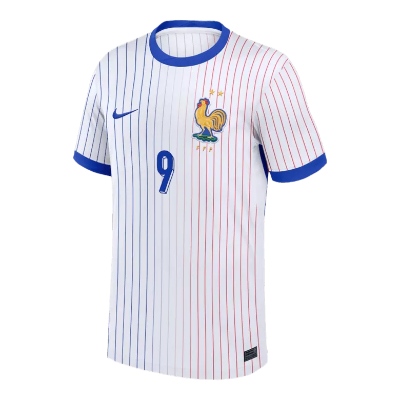 GIROUD #9 France Soccer Jersey Away Custom Shirt 2024 - bestsoccerstore