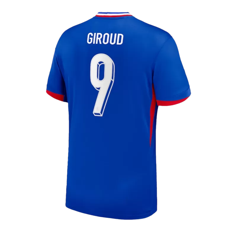 GIROUD #9 France Soccer Jersey Home Custom Shirt 2024 - bestsoccerstore