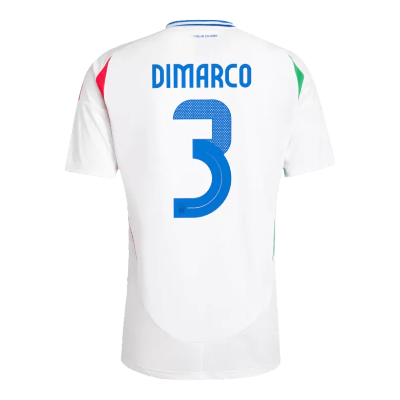 DIMARCO #3 Italy Soccer Jersey Away Custom Shirt 2024 - bestsoccerstore