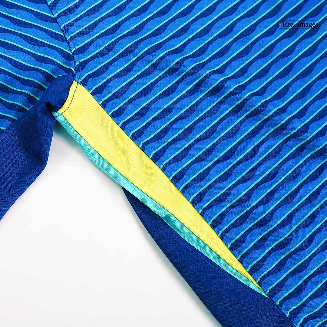 Brazil Soccer Jersey Away Custom Shirt - bestsoccerstore