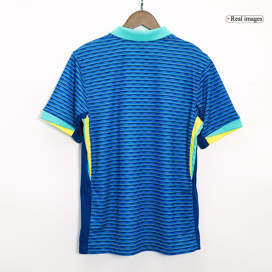 Brazil Soccer Jersey Away Custom Shirt - bestsoccerstore