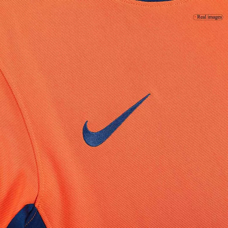 MALEN #18 Netherlands Soccer Jersey Home Custom Shirt 2024 - bestsoccerstore