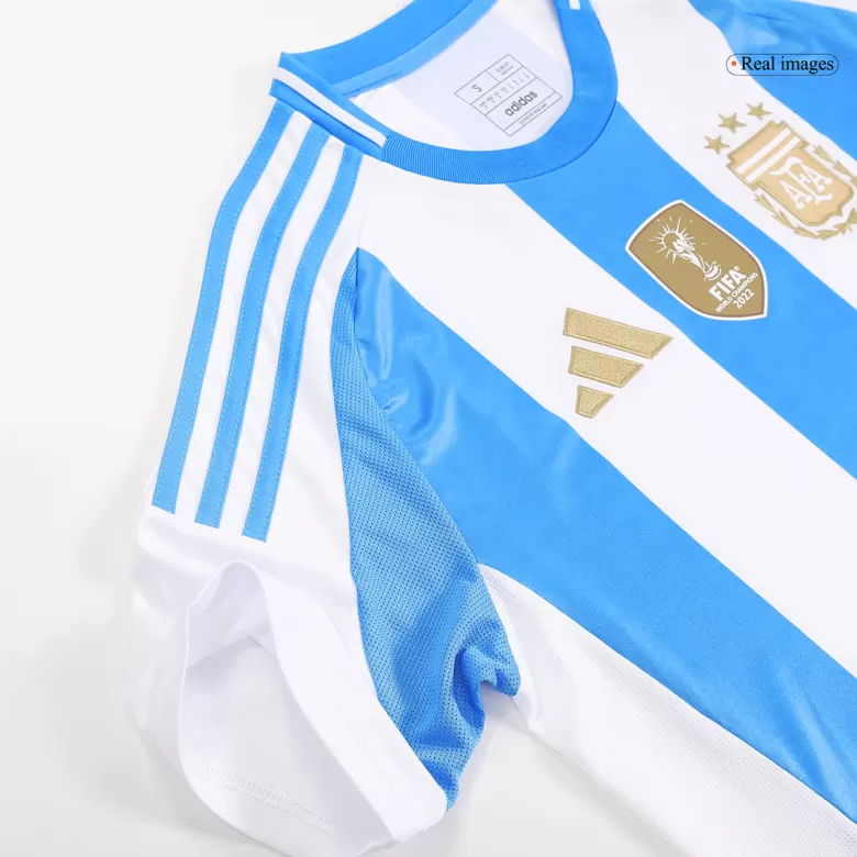 Argentina Copa América Soccer Jersey Home Custom Shirt 2024 - bestsoccerstore