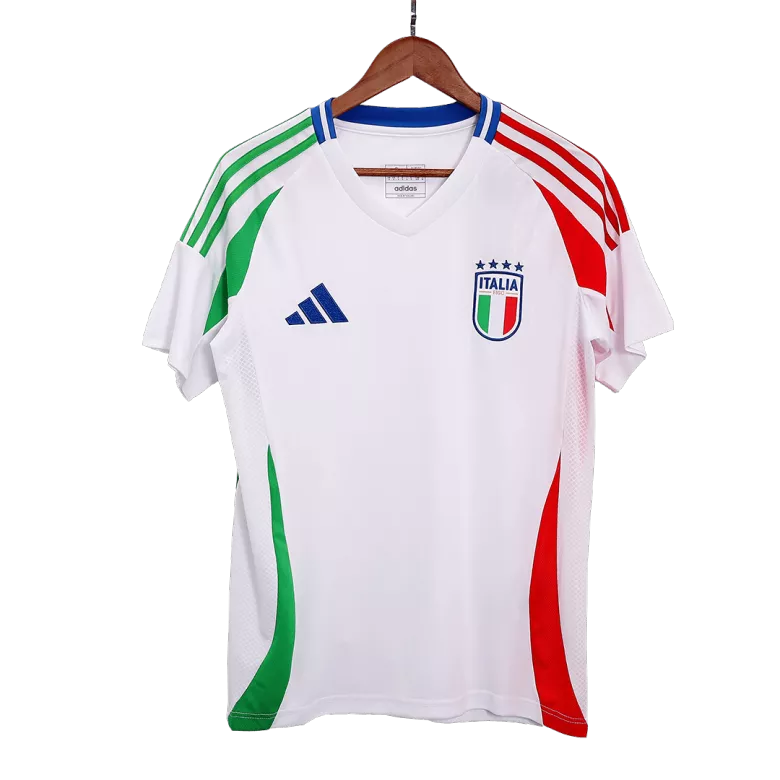Men's Italy Soccer Jersey Away Custom Shirt 2024 - bestsoccerstore