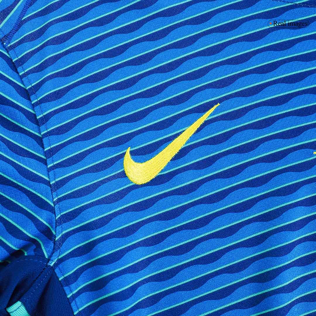 Brazil Soccer Jersey Away Custom Shirt - bestsoccerstore