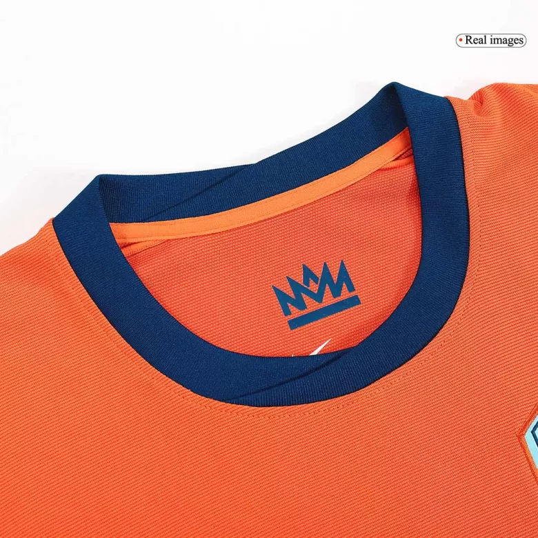 MALEN #18 Netherlands Soccer Jersey Home Custom Shirt 2024 - bestsoccerstore