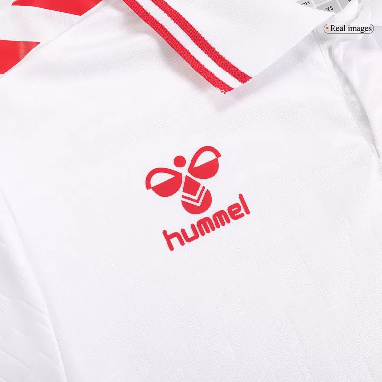 Denmark Soccer Jersey Away Custom Shirt 2024 - bestsoccerstore