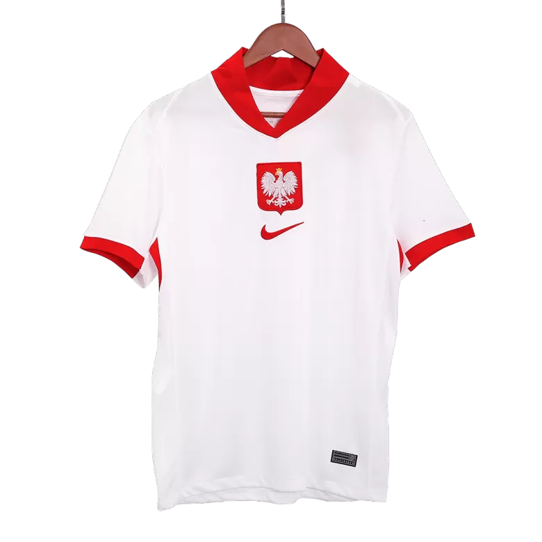 Poland Soccer Jersey Home Custom Shirt 2024 - bestsoccerstore