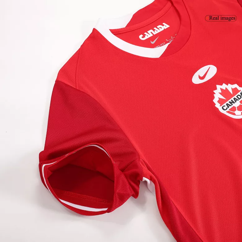 Canada Soccer Jersey Home Custom Shirt 2024 - bestsoccerstore