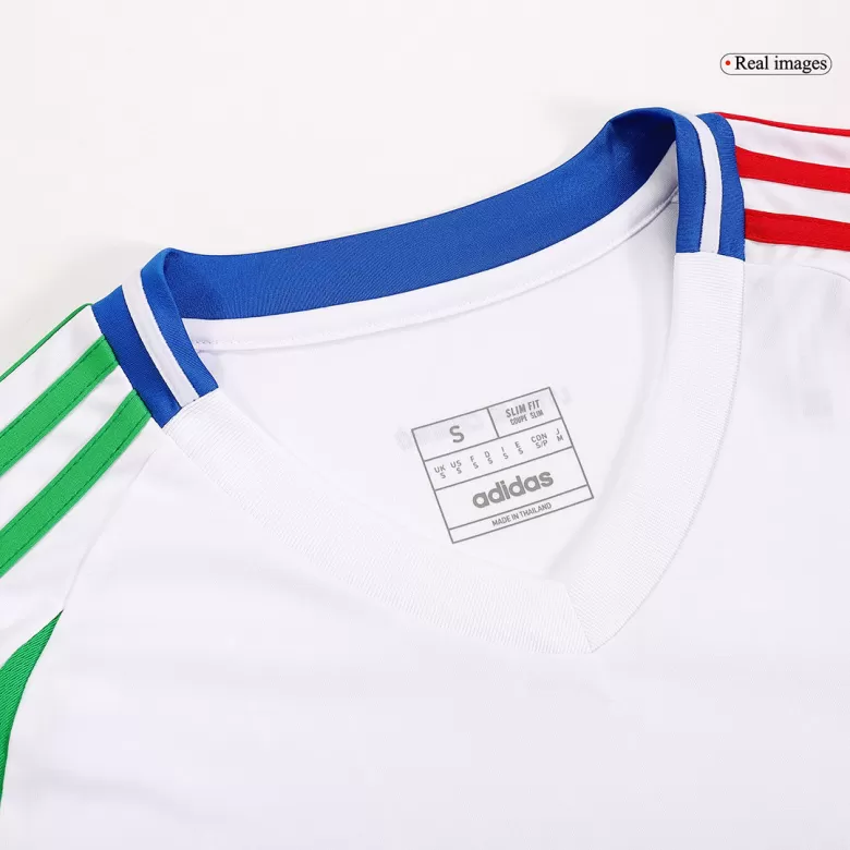 Men's Italy Soccer Jersey Away Custom Shirt 2024 - bestsoccerstore