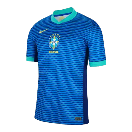 Brazil Soccer Jersey Away Custom Shirt 2024 - bestsoccerstore