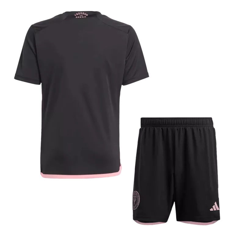 Kids Inter Miami CF Custom Away Soccer Kits 2024 - bestsoccerstore