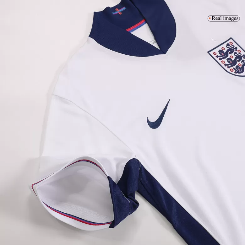 England Soccer Jersey Home Custom Shirt 2024 - bestsoccerstore