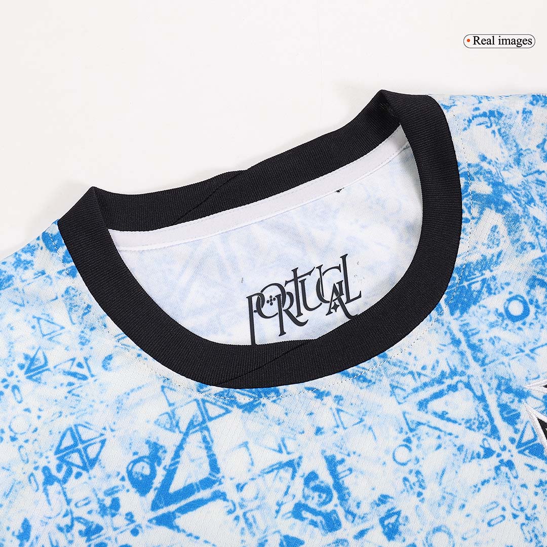 Portugal Soccer Jersey Away Custom Shirt - bestsoccerstore