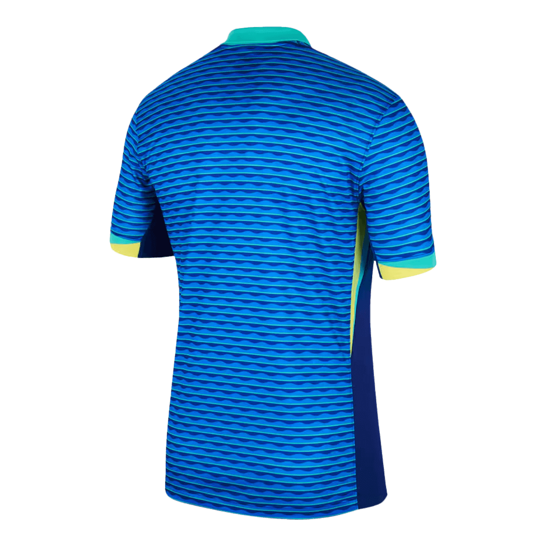 Brazil Soccer Jersey Away Custom Shirt - bestsoccerstore