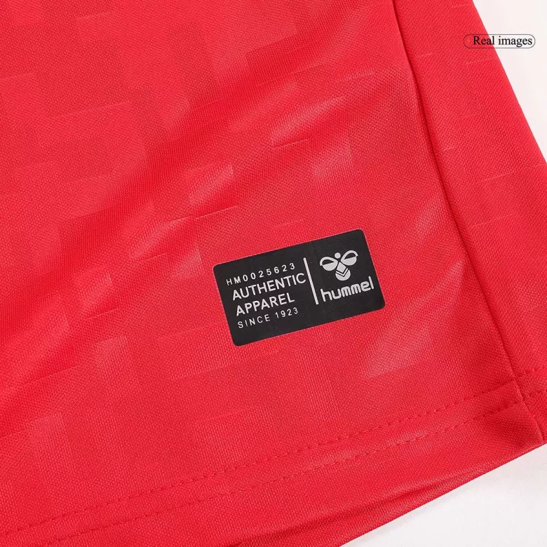 Denmark Soccer Jersey Home Custom Shirt 2024 - bestsoccerstore