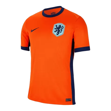 Netherlands Soccer Jersey Home Custom Shirt 2024 - bestsoccerstore