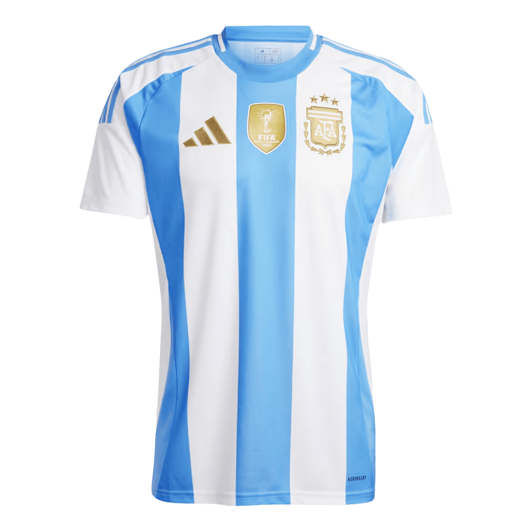 Argentina Soccer Jersey Home Custom Shirt - bestsoccerstore