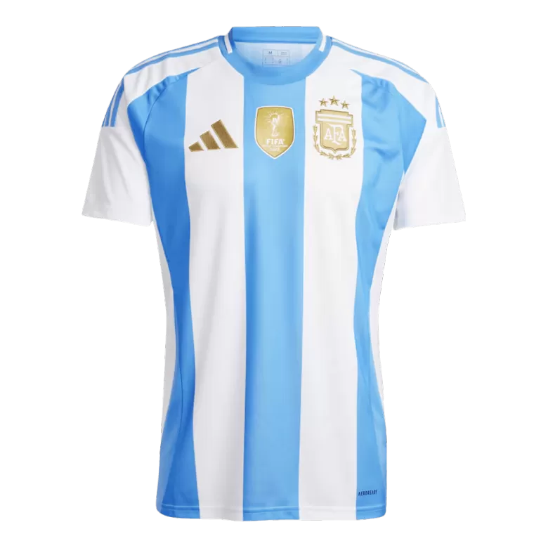 Argentina Soccer Jersey Home Custom Shirt 2024 - bestsoccerstore