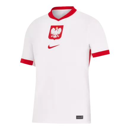 Poland Soccer Jersey Home Custom Shirt 2024 - bestsoccerstore