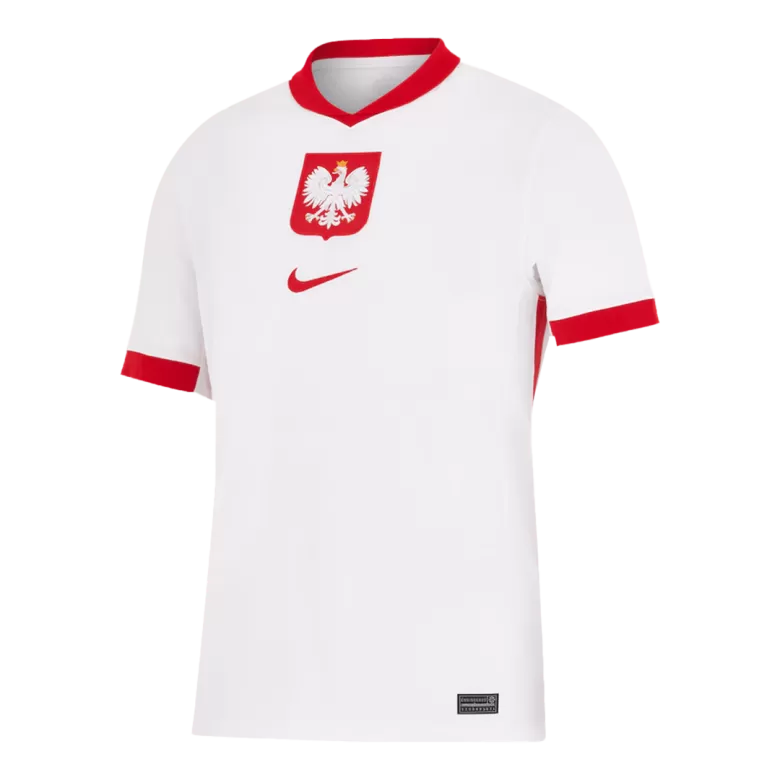 Poland Soccer Jersey Home Custom Shirt 2024 - bestsoccerstore