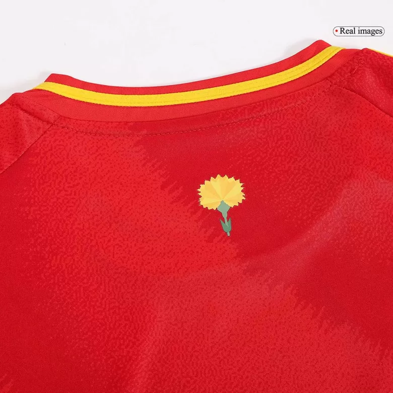 Kids Spain Custom Home Soccer Kits 2024 - bestsoccerstore